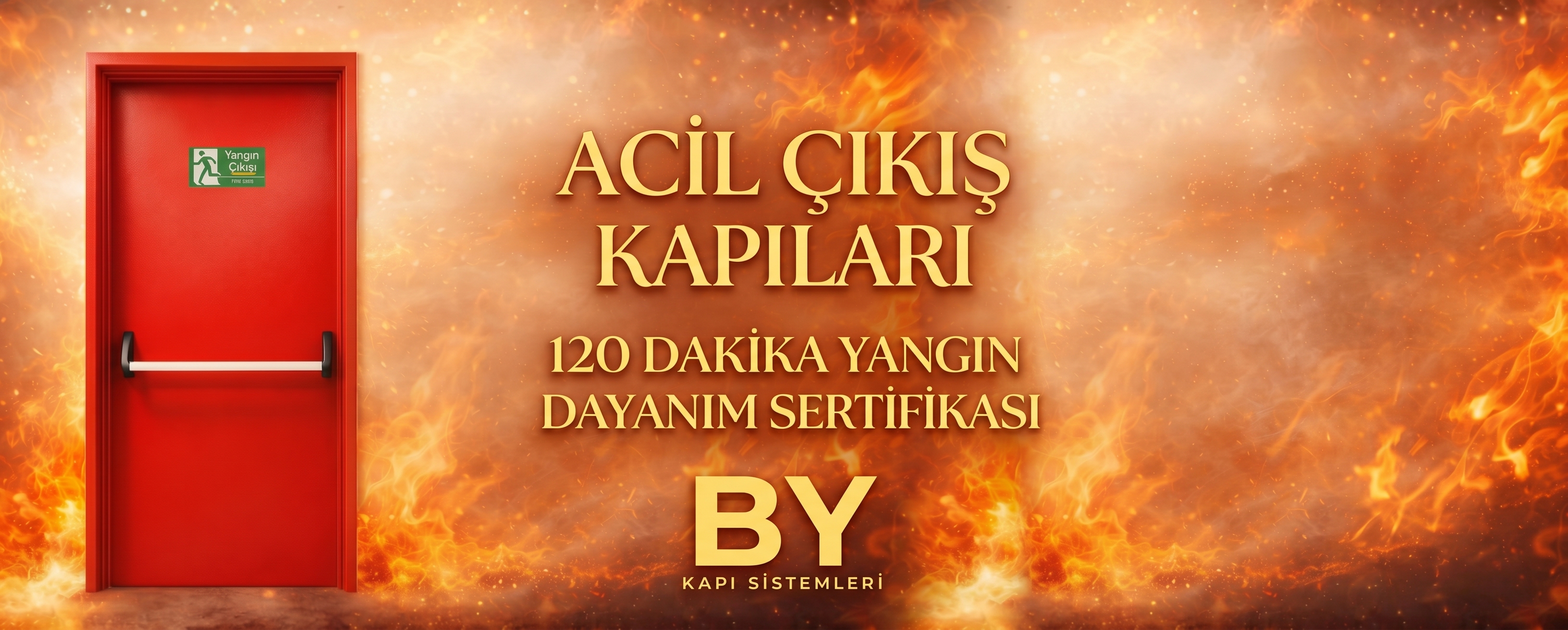 BY Kapı Sistemleri – Yangın Dayanımlı, PVC, Çelik ve Melamin Kapı Sistemleri
